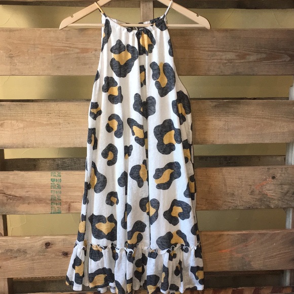 ๐Host Pic Leopard Print Ruffled Dress - Picture 2 of 4